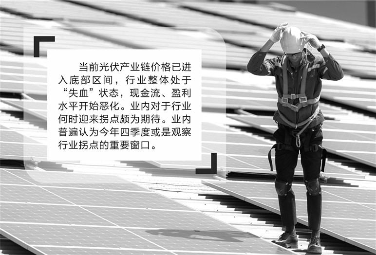 全财产
链“失血”中 四序
度光伏行业或现拐点