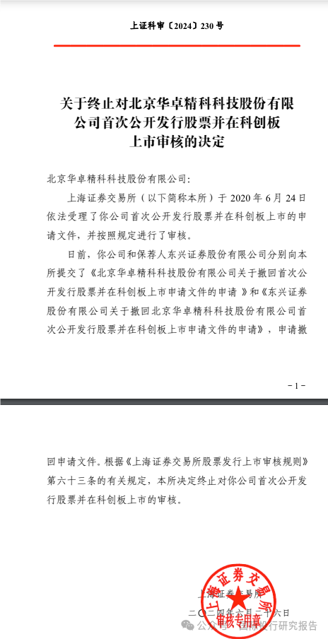 北京华卓精科停止
IPO:4年长跑,光刻机概念第一股黯然离场,大华所审计! 北京华卓精科终止IPO:4年长跑,光刻机概念第一股黯然离场,大华所审计!