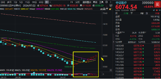 CXO、医疗装备
携手
拉涨,医疗ETF(512170)逆市斩获四连阳!公募基金医药持仓降至冰点,机构:有望企稳回升 CXO、医疗设备联袂拉涨,医疗ETF(512170)逆市斩获四连阳!公募基金医药持仓降至冰点,机构:有望企稳回升